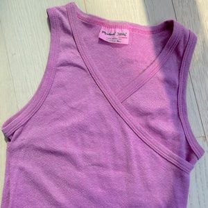 Michael Stars | Pink Shimmer Tank
